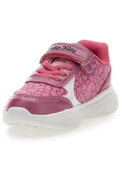 Sneakers rosa con luci e velcro Hello kitty H13056MC
