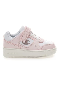 Sneakers rosa con strappo e logo Champion RD18 Bubble G TD