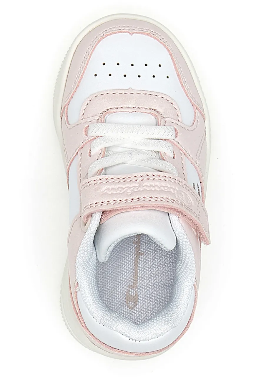 Sneakers rosa con strappo e logo Champion RD18 Bubble G TD