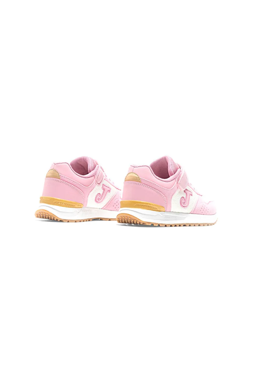Sneakers rosa con strappo Joma