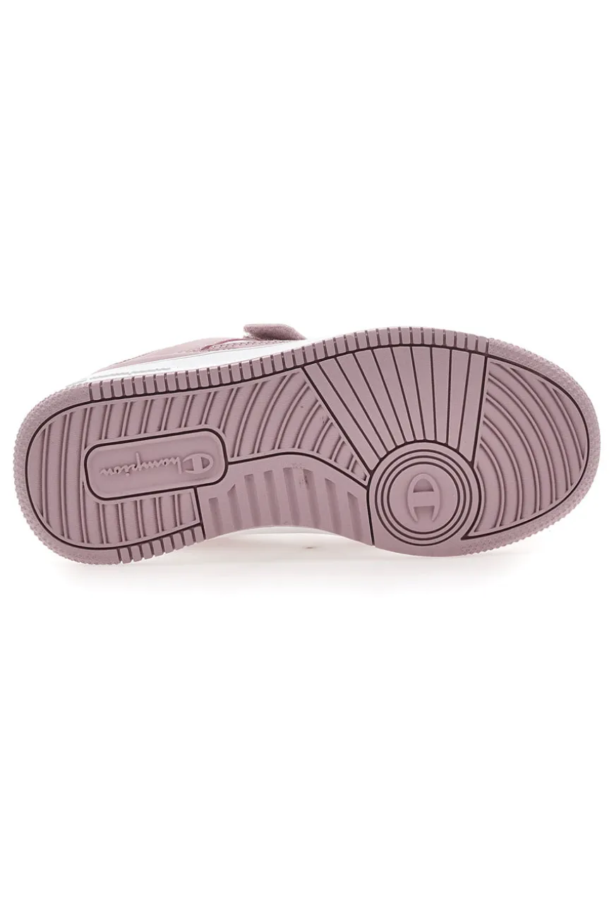 Sneakers rosa con velcro Champion RD18 LOW G PS