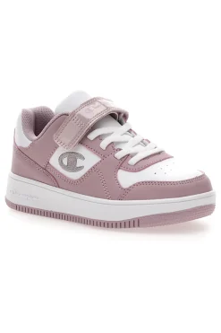 Sneakers rosa con velcro Champion RD18 LOW G PS