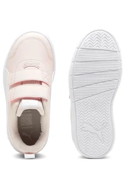Sneakers Rosa e Bianche Con Strappi Puma Courtflex V3 V PS