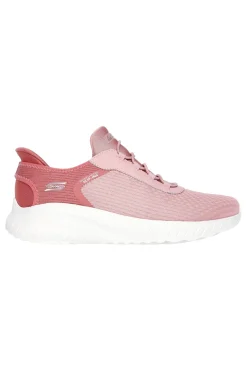 Sneakers Rosa Hands Free Slip-ins Skechers BOBS Sport Squad Chaos In Color