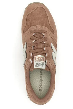 Sneakers Rosa tomaia in pelle e tessuto New balance WL373SI2