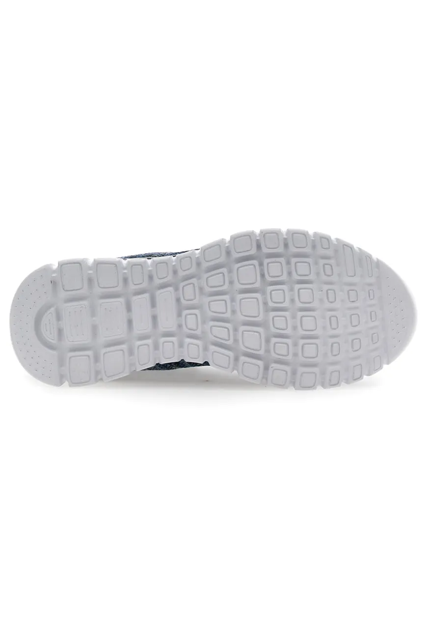 Sneakers Skechers Twisted Fortune Blu