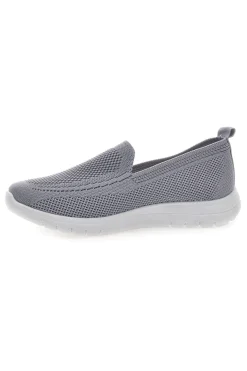 Sneakers Slip On Grigie in Tessuto Me & Me 06