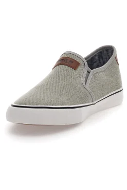 Sneakers Slip-On Grigie Route 66 01805