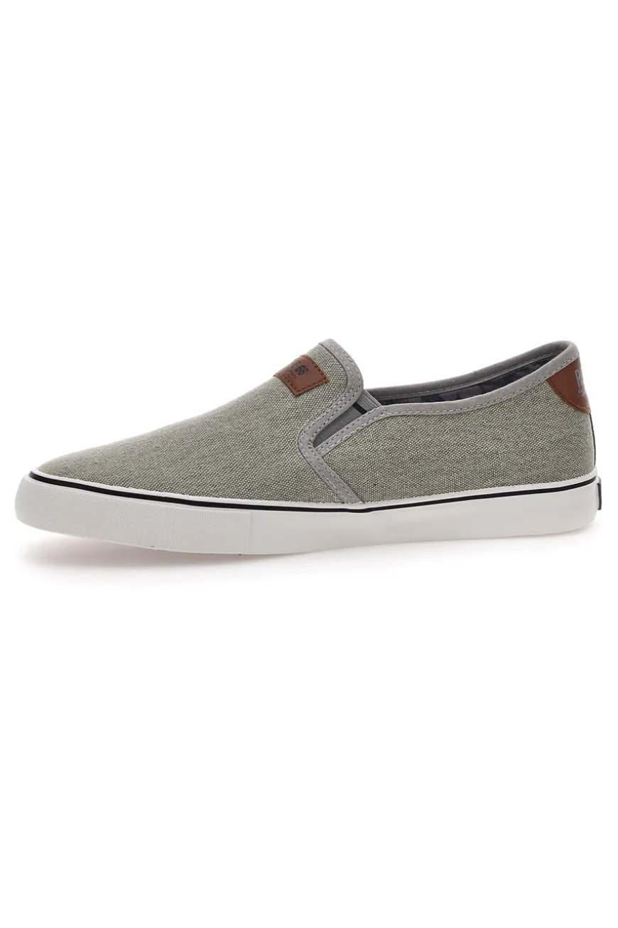 Sneakers Slip-On Grigie Route 66 01805
