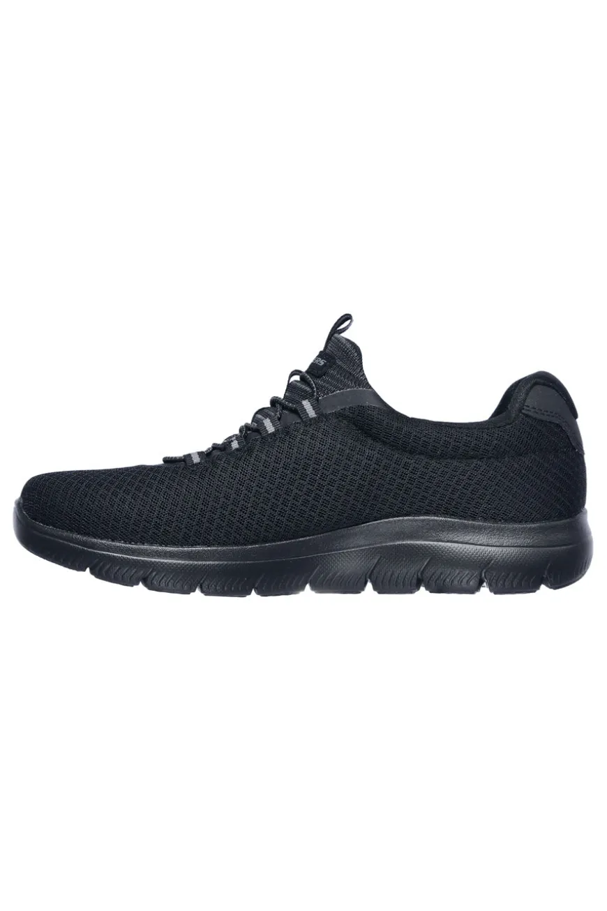 Sneakers Slip-On Nere Skechers Summits