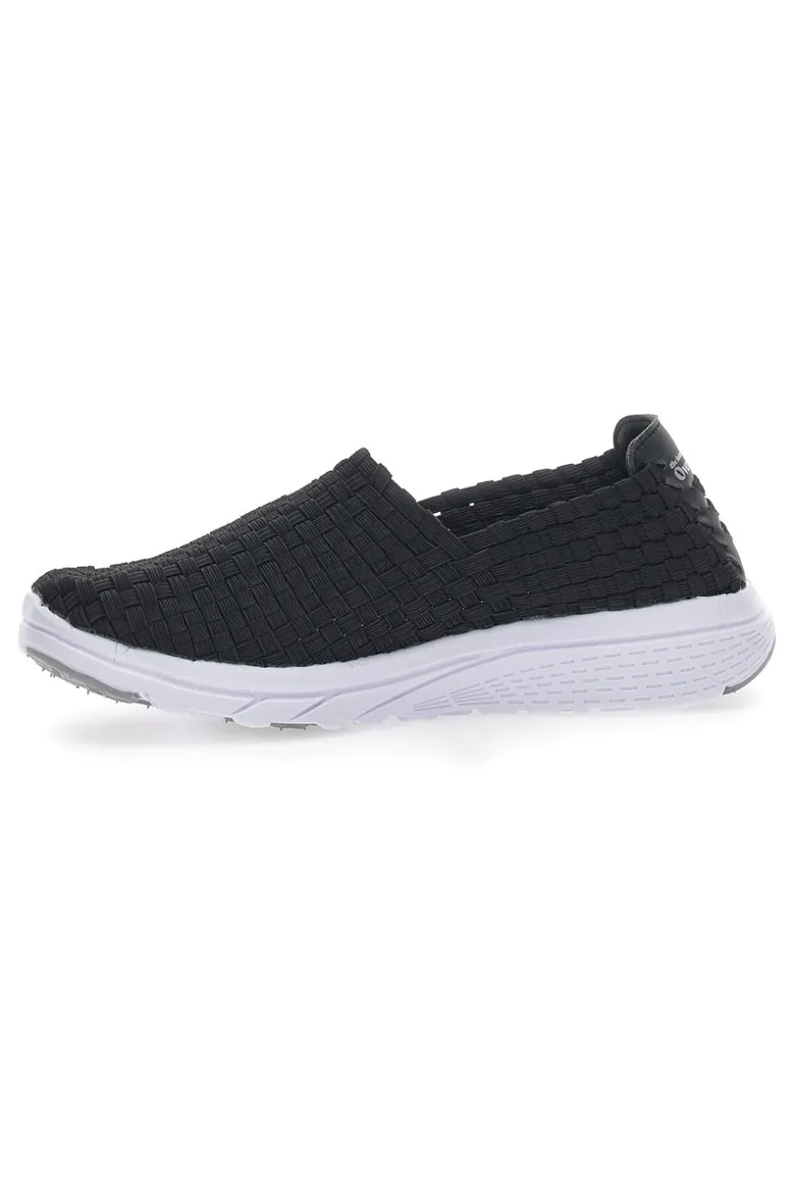 Sneakers Slip-on Overland 641 Nere