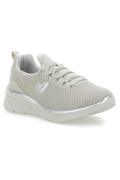 Sneakers Sportive Beige con Tomaia in Mesh AUSTRALIAN AU24W513