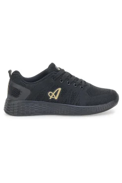 Sneakers Sportive Nere con Soletta Memory Foam AUSTRALIAN AU24W513