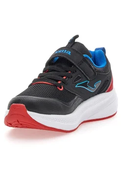 Sneakers Sportive Nere Con Velcro Joma Ferro JR 2429