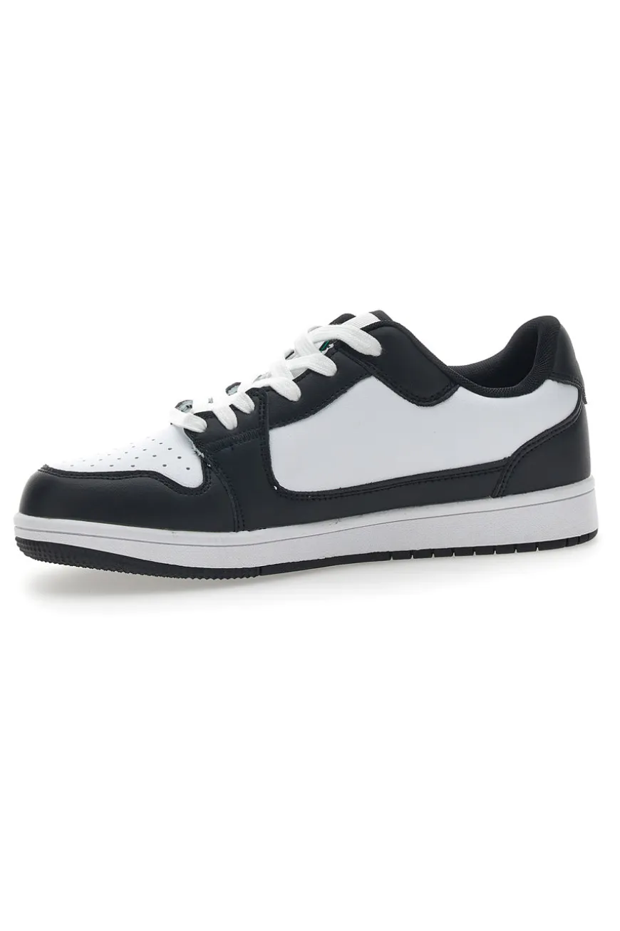 Sneakers Sportive Nere e Bianche Leone 35