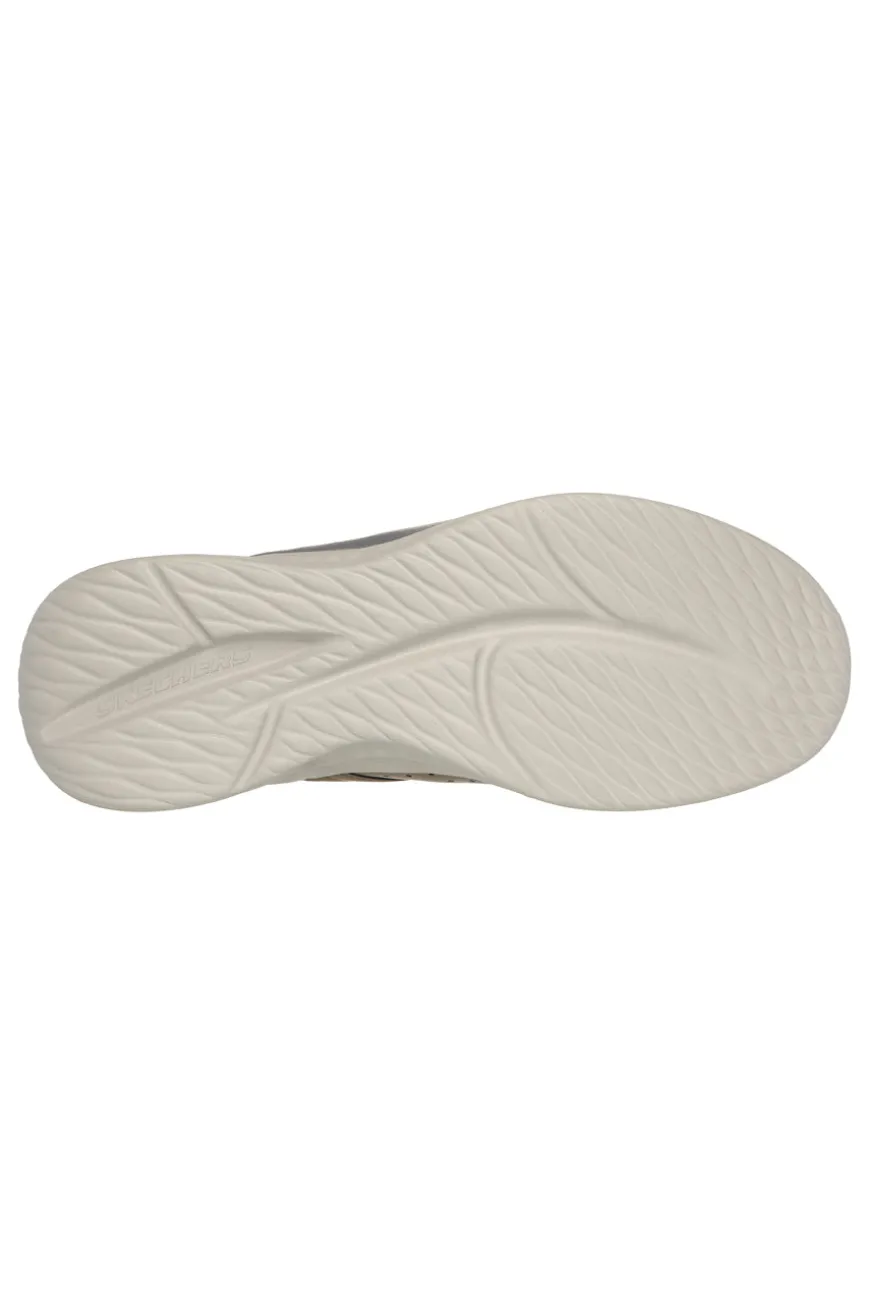 Sneakers Taupe da Uomo Skechers Slade Ocon