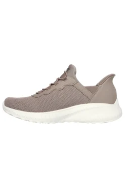Sneakers Taupe Hands Free Slip-ins Skechers BOBS Sport Squad Chaos Daily Inspiration