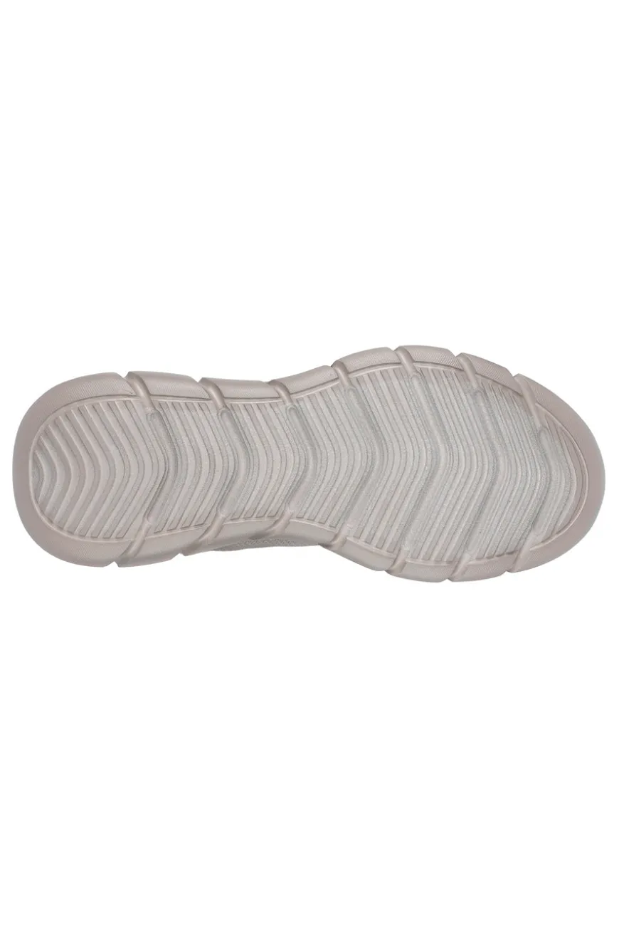 Sneakers taupe knit ammortizzate Skechers BOBS B Flex Chill Edge