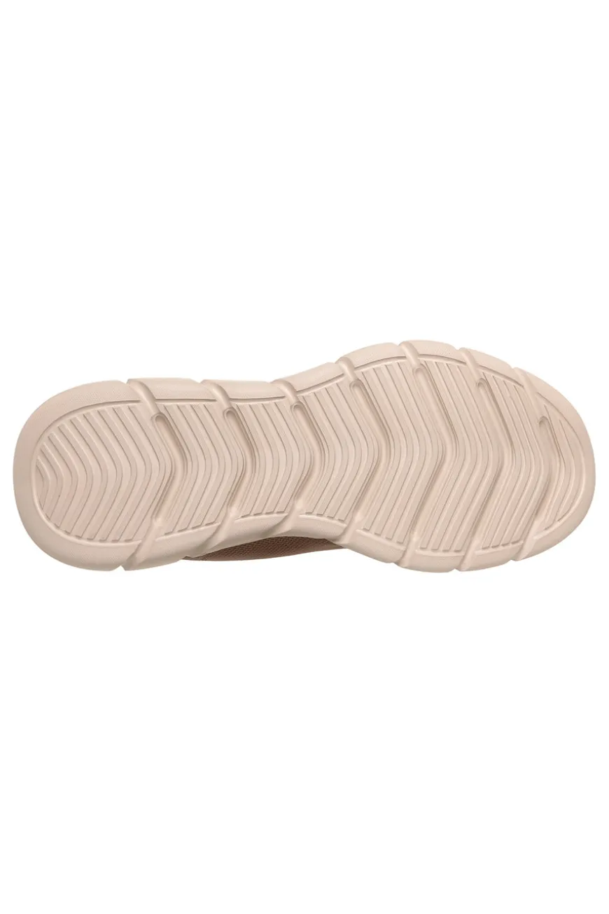 Sneakers taupe scuro Slip-Ins Memory Foam Skechers Bobs B Flex Glacial Edge