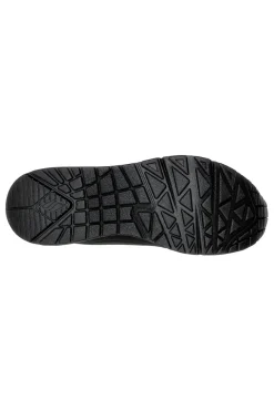 Sneakers total black con dettagli oro Skechers Uno Golden Air