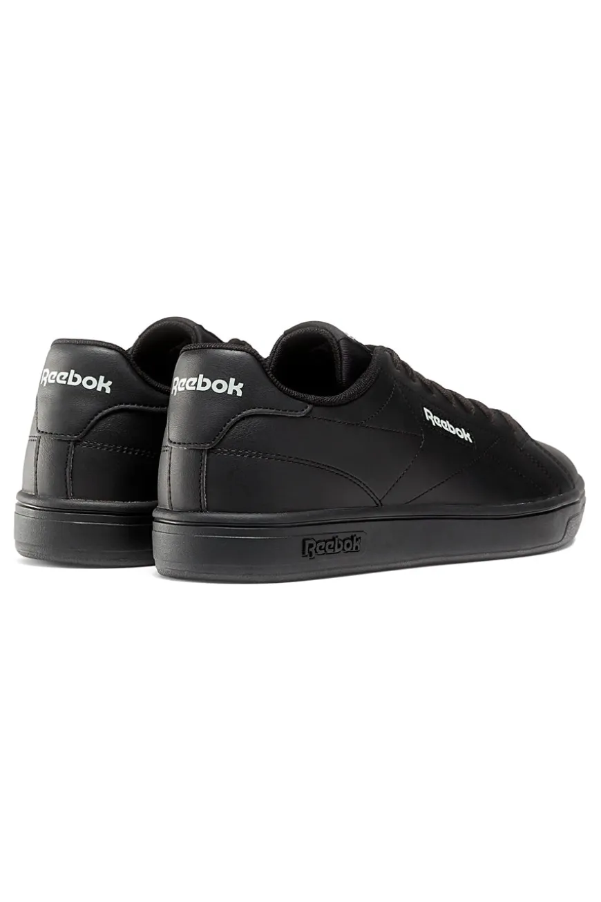 Sneakers Total Black Reebok Court Clean
