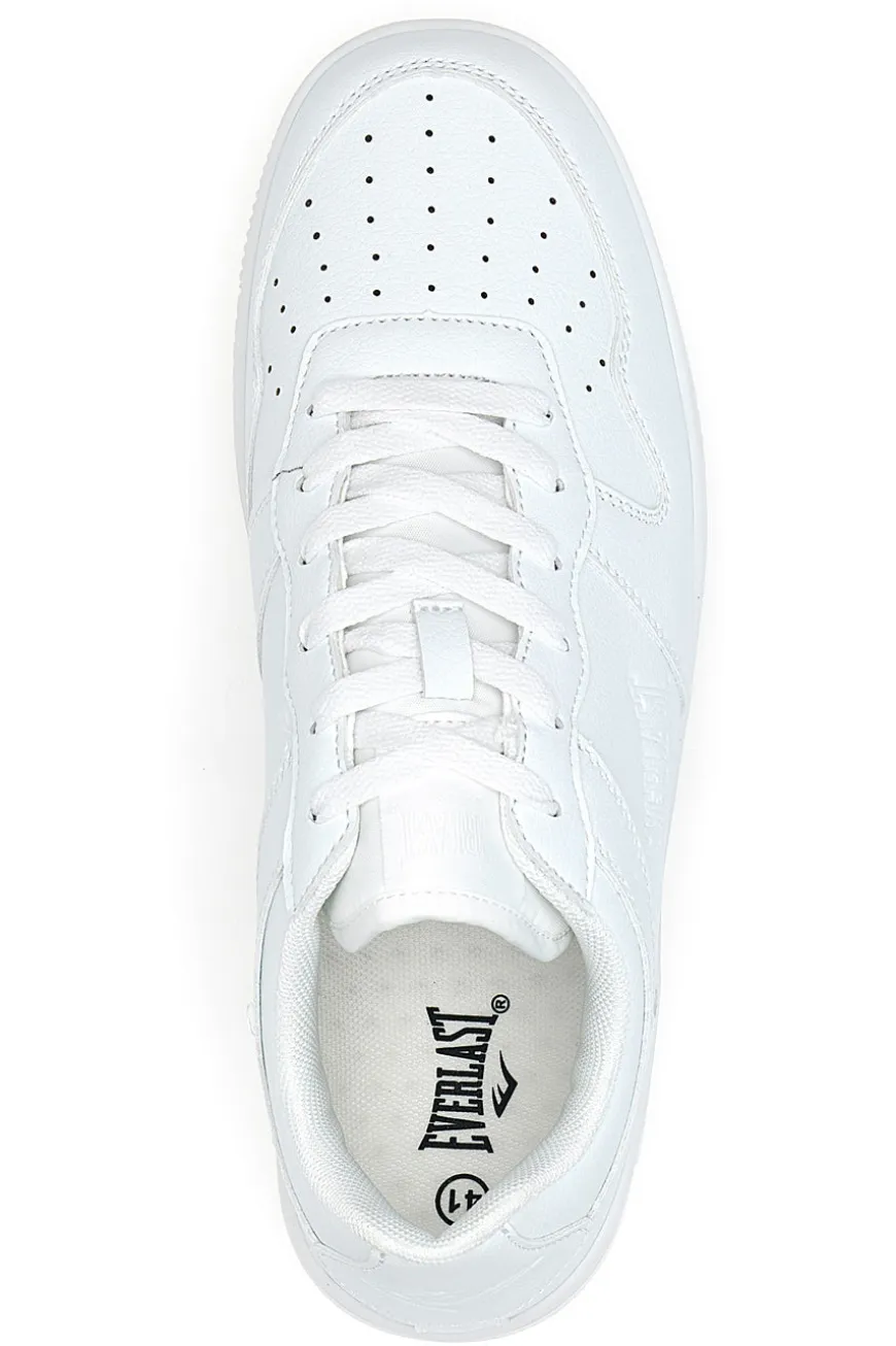 Sneakers total white traforate in materie sintetiche Everlast EV713