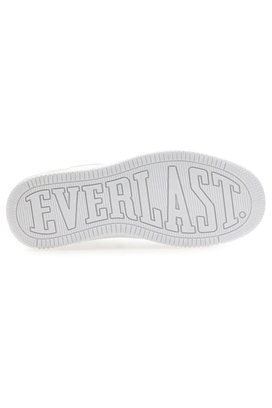 Sneakers total white traforate in materie sintetiche Everlast EV713