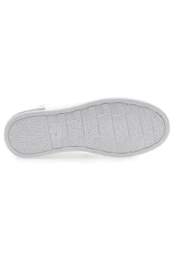 Sneakers traforate bianche con dettaglio argento CAFE' COST BK2440