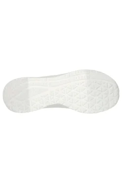 Sneakers Vegan Bianche con Platform Skechers BOBS Sport Buno - How Sweet