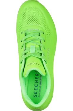 Sneakers Verde da Donna Skechers Uno-Night Shades