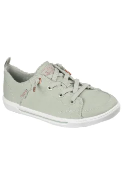 Sneakers verde menta in canvas sfrangiato Skechers B Cute 2.0