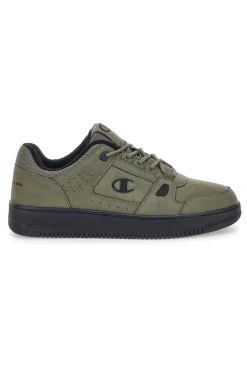 Sneakers verde militare con dettagli neri Champion RD18 LOW COMB