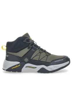 Sneakers Verde Militare Mid Cut Goodyear 32006