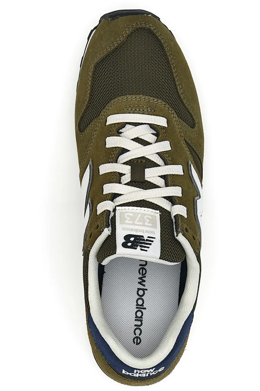 Sneakers verde oliva con logo bianco New Balance ML373XD2