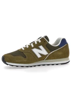 Sneakers verde oliva con logo bianco New Balance ML373XD2