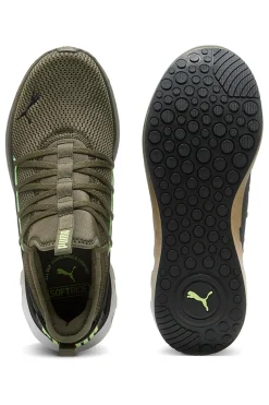 Sneakers verde oliva in mesh Puma Softride Carson Fresh