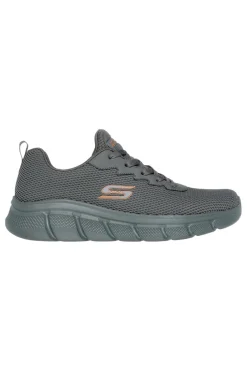 Sneakers verde oliva knit ammortizzate Skechers Bobs B Flex Chill Edge