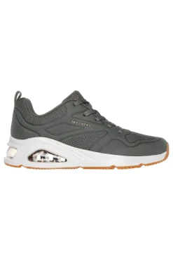 Sneakers Verde Oliva Skechers Tres-Air Uno Ah-mazing