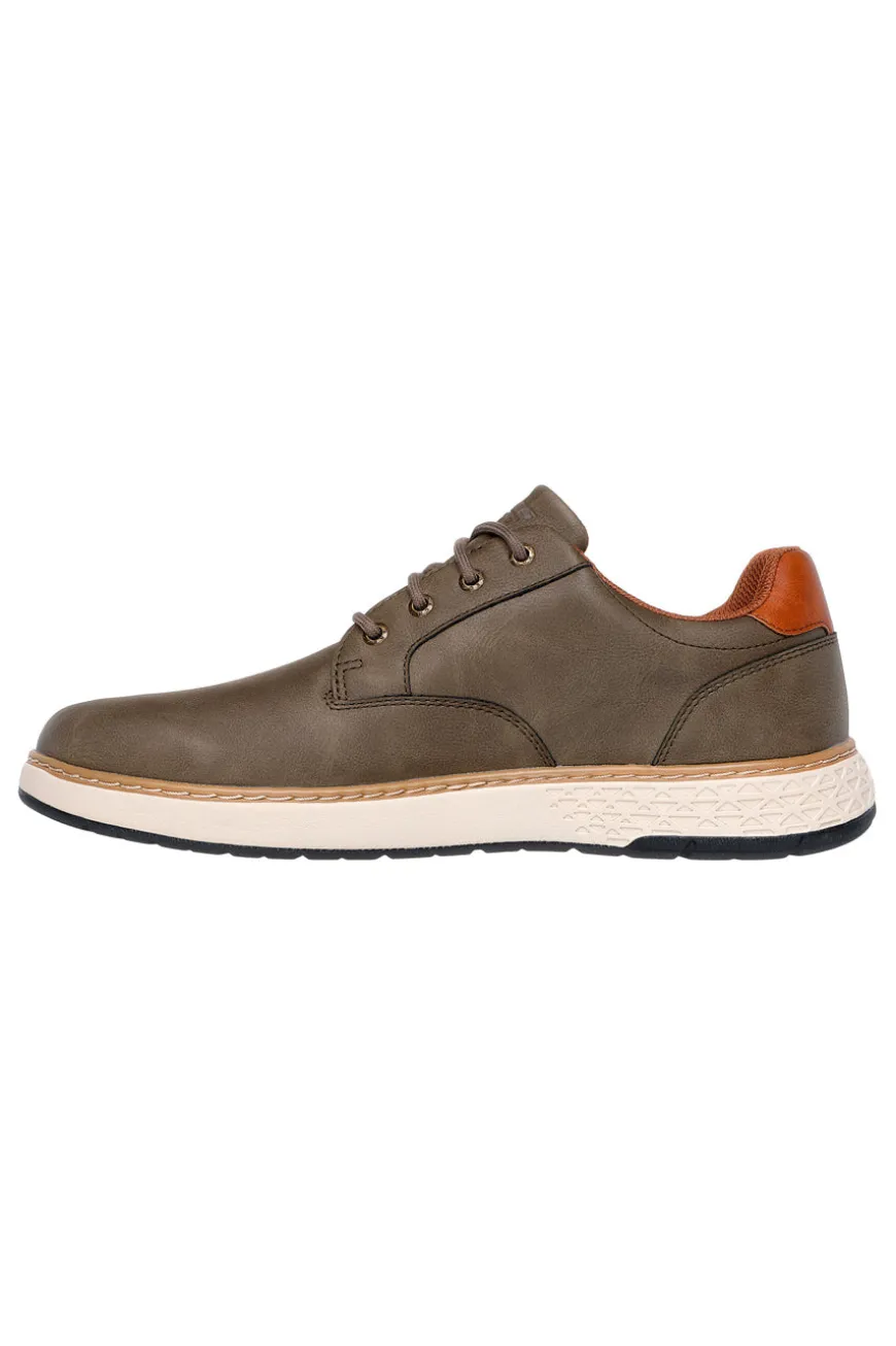 Sneakers verdi in pelle waterproof Skechers Garlan Pryor