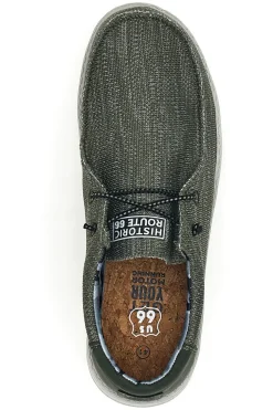 Sneakers verdi lacci Route 66 RO41815
