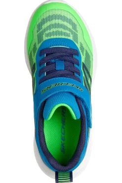 Sneakers verdi leggere con chiusura a strappo Microspec Velocity Skechers