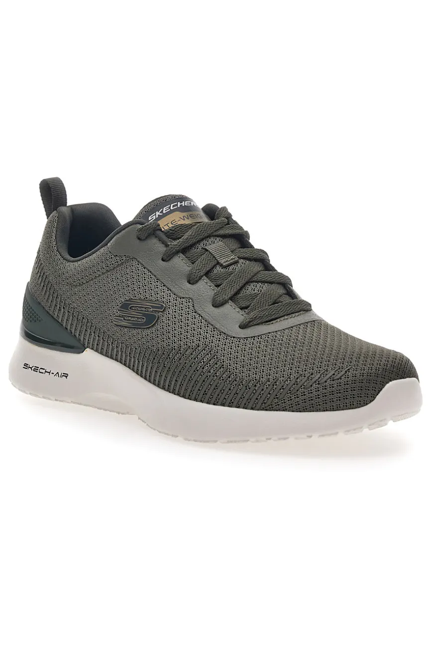 Sneakers Verdi Oliva da Uomo Skechers Skech-Air Dynamight-Bliton