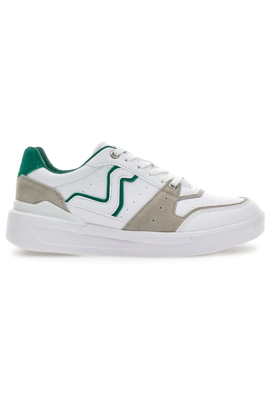 Sneakers Vintage Soprani Couture Janus Low Mix Bianche