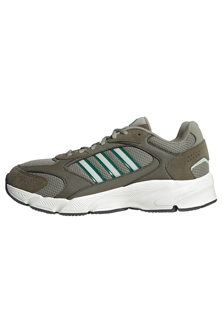 Sneaker verdi traspiranti con suola Cloudfoam Adidas CRAZYCHAOS 2000