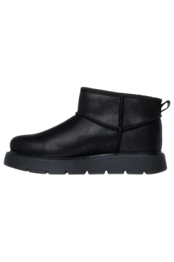 Stivaletti alla caviglia neri con pelo Skechers Keepsakes Lite - Snowbird