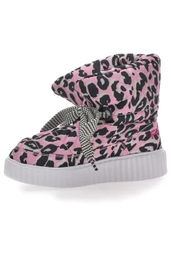 Stivaletti Animalier Rosa Imbottiti Freddy 7558