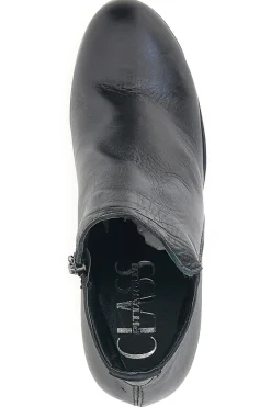 Stivaletti Ankle Boots Pittarello Class 307 Nero Vera Pelle