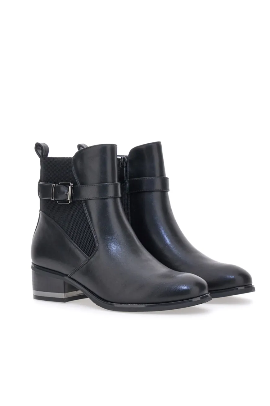 Stivaletti Ankle Neri Mon Dieu 237