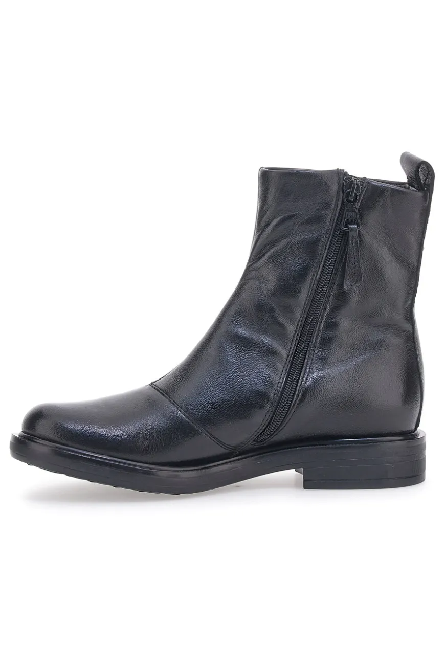Stivaletti Ankle Vera pelle Neri Pittarello Street 64247