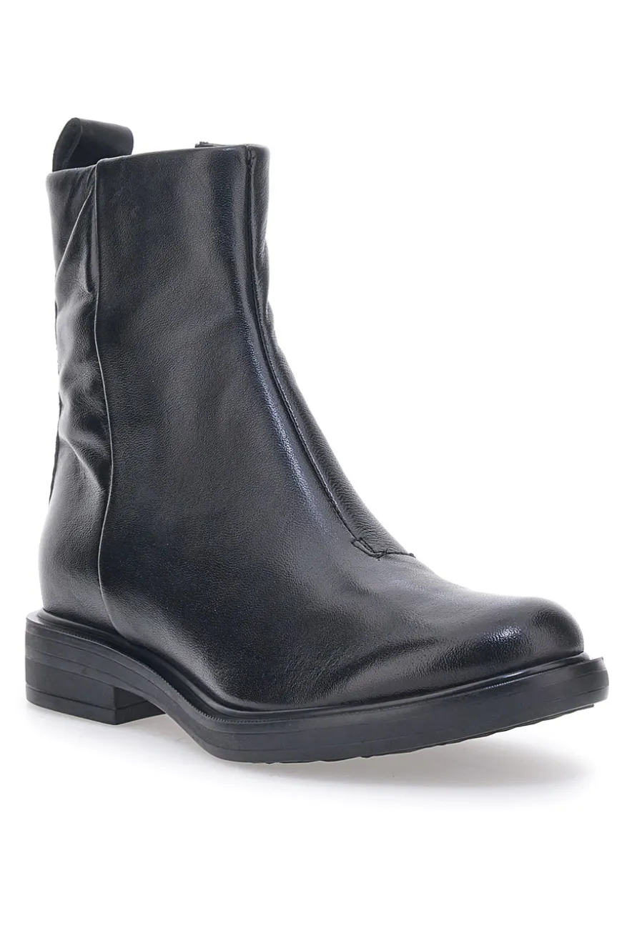 Stivaletti Ankle Vera pelle Neri Pittarello Street 64247
